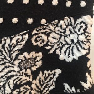 Anthropologie Maeve black and white dress